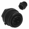 EXP-0931/04/P - CONN RCPT MALE 4POS NICKEL SCREW