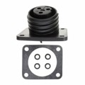 PX0941/03/S - CONN RCPT FMALE 3P NICKEL SCREW