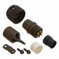 KPT06F106P - CONN PLUG MALE 6POS SOLDER CUP