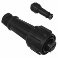 EXP-0911/02/S - CONN PLUG FMALE 2P NICKEL SCREW