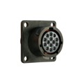 UTS012D14S - CONN RCPT FMALE 14POS GOLD SLDR
