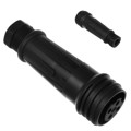 EXP-0921/04/S - CONN RCPT FMALE 4P NICKEL SCREW