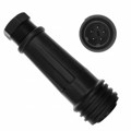 EXP-0921/05/P - CONN RCPT MALE 5POS NICKEL SCREW