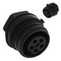 EXP-0931/05/S - CONN RCPT FMALE 5P NICKEL SCREW