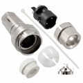 PXM7011/02P/ST/0709/SN - CONN RCPT MALE 2POS NICKEL SCREW