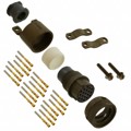 KPSE06F1419S - CONN PLUG FMALE 19POS GOLD CRIMP