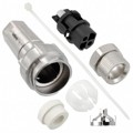 PXM7011/02S/ST/0709/SN - CONN RCPT FMALE 2P NICKEL SCREW