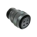 H/MS3106A22-22S(73) - CONN PLUG FMALE 4P SOLDER CUP