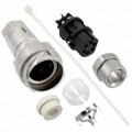 PXM7011/06S/ST/0709/SN - CONN RCPT FMALE 6P NICKEL SCREW
