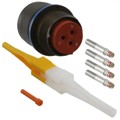 MS3456W16-10S - CONN PLUG FMALE 3POS GOLD CRIMP