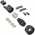KPSE06F123S - CONN PLUG FMALE 3POS GOLD CRIMP