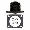 PX0941/10/P - CONN RCPT MALE 10P NICKEL SCREW