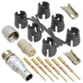 JBXFD1G06MCSDSR - CONN PLUG MALE 6POS GOLD CRIMP