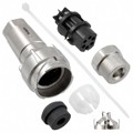 PXM7011/06S/ST/0507/SN - CONN RCPT FMALE 6P NICKEL SCREW