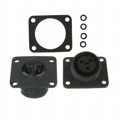 EXP-0941/03/S - CONN RCPT FMALE 3P NICKEL SCREW