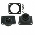 EXP-0941/04/P - CONN RCPT MALE 4POS NICKEL SCREW