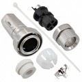 PXM7010/02S/ST/0709/SN - CONN PLUG FMALE 2P NICKEL SCREW