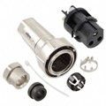 PXM7010/03S/ST/0911/SN - CONN PLUG FMALE 3P NICKEL SCREW