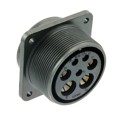 MS3102E28-10S - CONN RCPT FMALE 7P SOLDER CUP