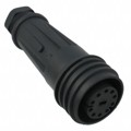 EXP-0921/10/S - CONN RCPT FMALE 10P NICKEL SCREW