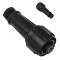 EXP-0911/10/S - CONN PLUG FMALE 10P NICKEL SCREW