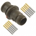 MKJ4A6W7-10P - MKJ 10C 10#23 PIN PLUG QKD OD