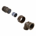 MS3108R18-1S - CONN PLUG FMALE 10P SOLDER CUP