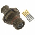 MKJ1A7W6-4SA - CONN RCPT FMALE 4POS GOLD CRIMP