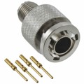 MKJ3B6F6-4PN - CONN PLUG MALE 4POS GOLD CRIMP