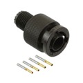 MKJ3B6W6-4PN - CONN PLUG MALE 4POS GOLD CRIMP
