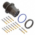 MKJ3B7W8-13SN - CONN RCPT FMALE 13POS GOLD CRIMP