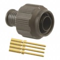MKJ1A6W6-4PA - MKJ 4C 4#23 PIN PLUG DBL OD