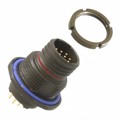 MKJ1C7W7-10BA - CONN RCPT MALE 10POS GOLD SOLDER