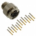 MKJ3B6F8-13SN - CONN PLUG FMALE 13POS GOLD CRIMP