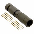 UCOM-10G+ PTCGGA - CONN PLUG MALE 8POS GOLD CRIMP