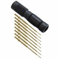 UCOM-10G+ PTCBGA - CONN PLUG MALE 8POS GOLD CRIMP