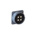 PXP9012/08/S - RCPT FLANGE MNT 8POS W/SKT