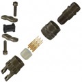 MS3126F-10-6P - CONN PLUG MALE 6POS GOLD CRIMP