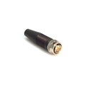 KMC9BPD-4P - CONN PLUG MALE 4P GOLD SLDR CUP