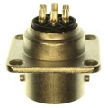 RM12BRB-6PH - CONN RCPT MALE 6P SILV SLDR CUP