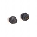 EN3P3F - CONN RCPT FMALE 3P GOLD SLDR CUP