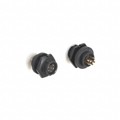 EN3P6F - CONN RCPT FMALE 6P GOLD SLDR CUP
