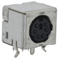 749231-1 - CONN RCPT FMALE MINI DIN 6P SLDR