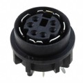 5750327-2 - CONN RCPT FMALE MINI DIN 6P SLDR
