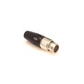 HR25-7P-4S(72) - CONN PLUG FMALE 4POS GOLD SOLDER