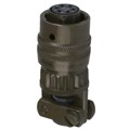 MS3116F-10-6S - CONN PLUG FMALE 6P GOLD SLDR CUP