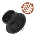 1445759-1 - CONN RCPT MALE 19POS SOLDER CUP
