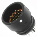 1445756-1 - CONN RCPT MALE 19POS GOLD SOLDER
