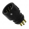 1445641-1 - CONN RCPT MALE 7P GOLD SLDR CUP