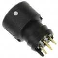1445691-1 - CONN RCPT MALE 7POS GOLD SOLDER
